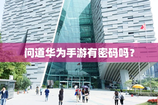 问道华为手游有密码吗？