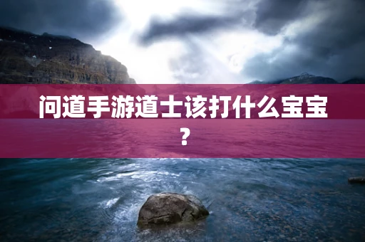 问道手游道士该打什么宝宝？