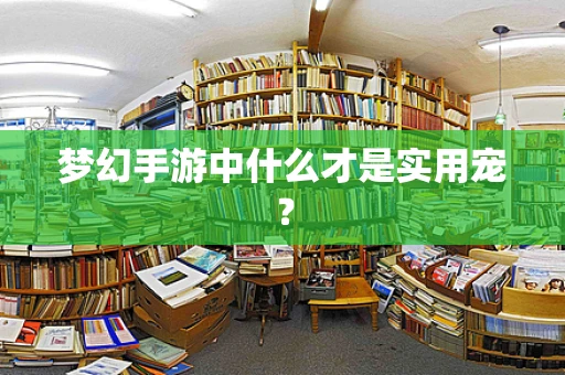 梦幻手游中什么才是实用宠？