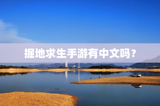 掘地求生手游有中文吗？