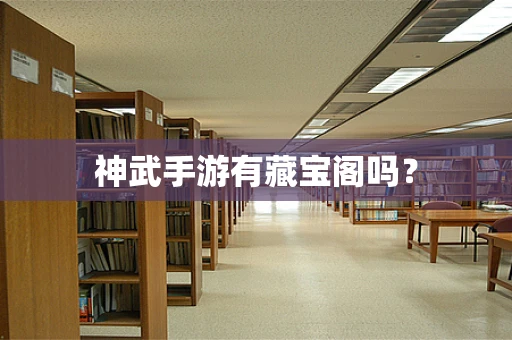 神武手游有藏宝阁吗？