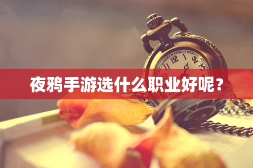 夜鸦手游选什么职业好呢？