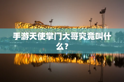 手游天使掌门大哥究竟叫什么？