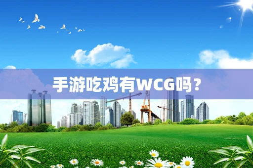 手游吃鸡有WCG吗？