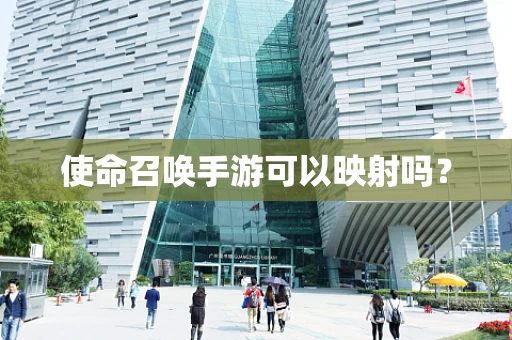 使命召唤手游可以映射吗？