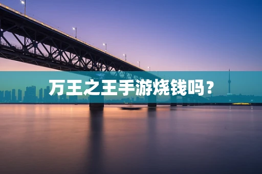 万王之王手游烧钱吗？