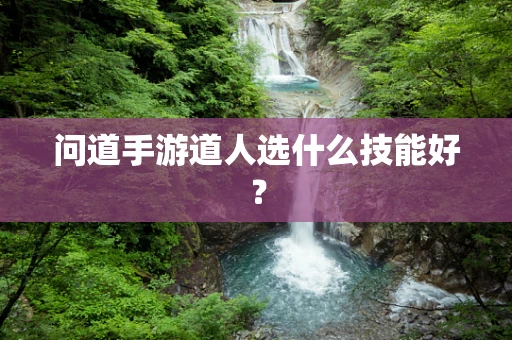 问道手游道人选什么技能好？
