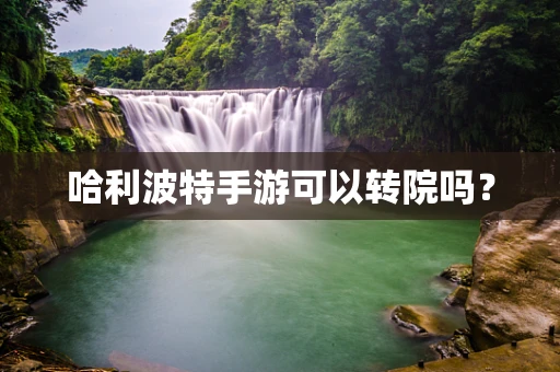 哈利波特手游可以转院吗？