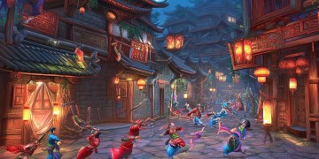 热血江湖手游黑吗？