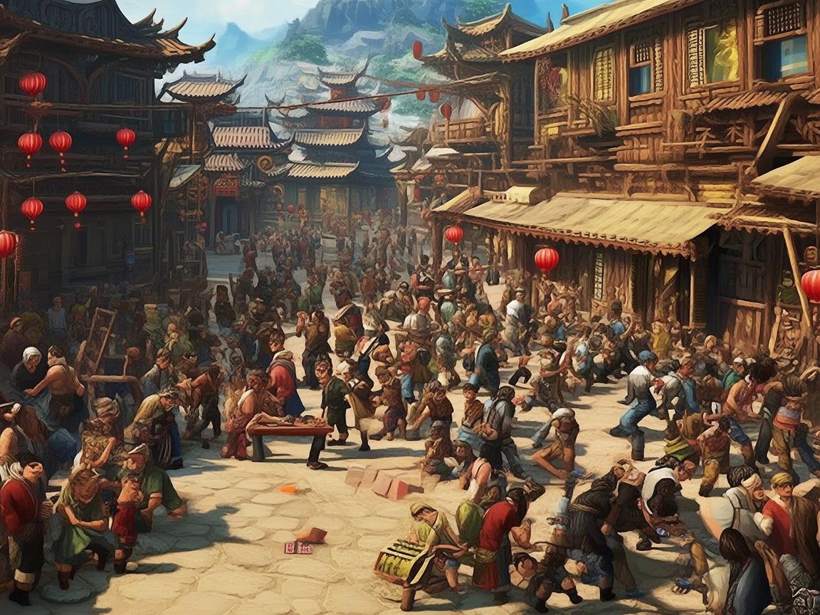 热血江湖手游人多吗？