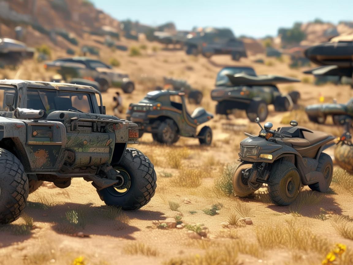 手游绝地求生里都有什么车呢？